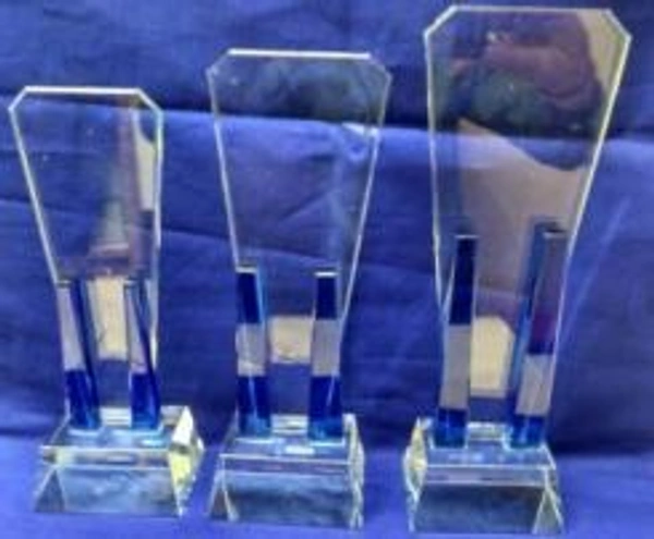 Crystal Award Trophy  CRT 113 - 10, Bangalore 24 hrs up to 72 hours / Other Cities 4 to 7 days.